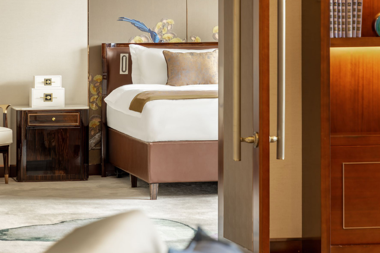 Спальня люкс Амбассадор в отеле Soluxe Hotel Moscow